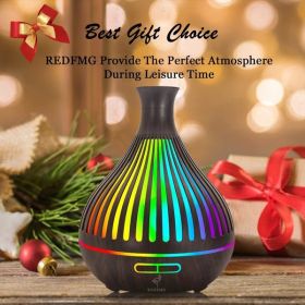 Diffusers for Essential Oil Large Room with Remote Control & Timer, 14 Light Auto-Off Aroma 360 Diffuser