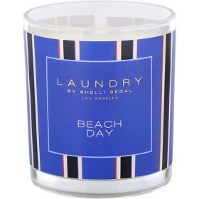 LAUNDRY BY SHELLI SEGAL BEACH DAY by Shelli Segal SCENTED CANDLE 8 ZO