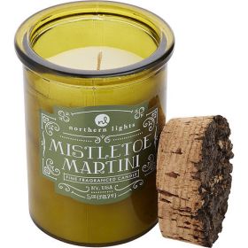 MISTLETOE MARTINI SCENTED by SPIRIT JAR CANDLE - 5 OZ. BURNS APPROX. 35 HRS. (Color: As Picture)